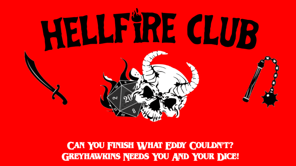 80's Adventure in Greyhawkins - "Welcome to Hellfire Club'